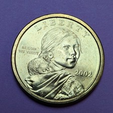 2002-D Sacagawea Dollar Coin from US Mint Roll