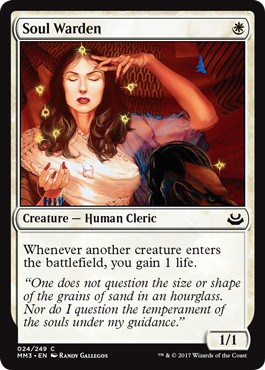 Magic MTG - Soul Warden - Modern Masters 2017 - MINT/NMINT - EN