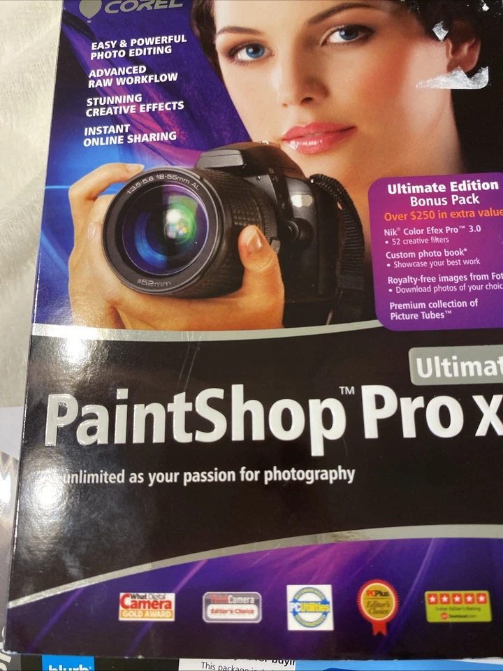 Corel Paintshop Pro X4 Ultimate Photography Photo Editing Software PSPX4ULENMB - Image 4 of 4