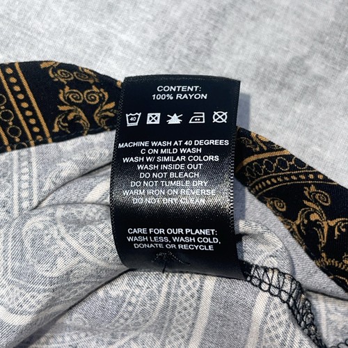 Casa Moda Couture Men’s Shirt 4XL Roman Baroque Print Short Sleeve Button Up - Picture 5 of 11