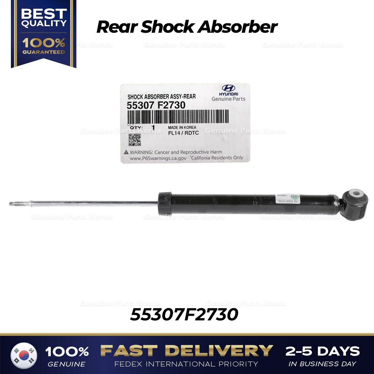 ⭐Genuine⭐ Rear Shock Absorber 55307F2730 for Hyundai Elantra | eBay