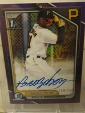 2024 Bowman Chrome - Prospects Purple Refractor #BCP-224 Bralyn Brazoban /250...