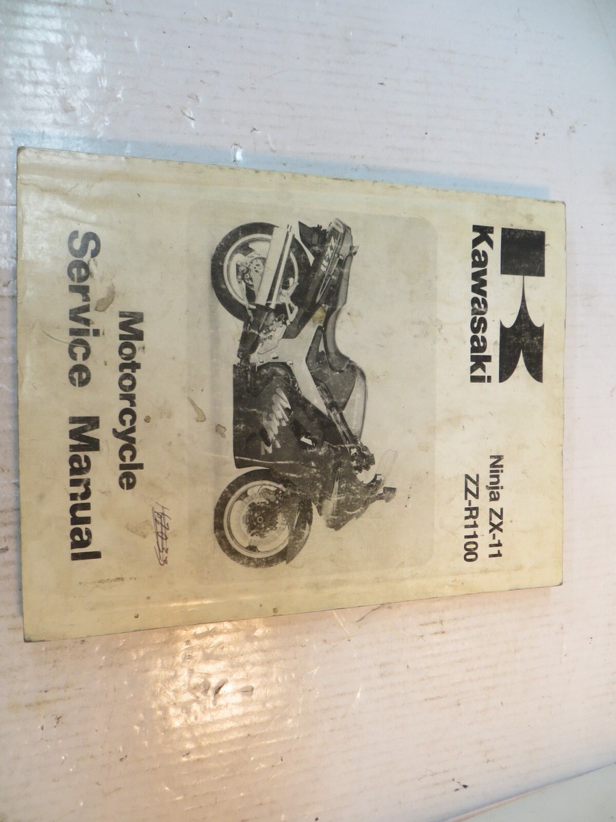 11冊 1992 Kawasaki Ninja ZX-11 Motorcycle Dealer Sales Brochure