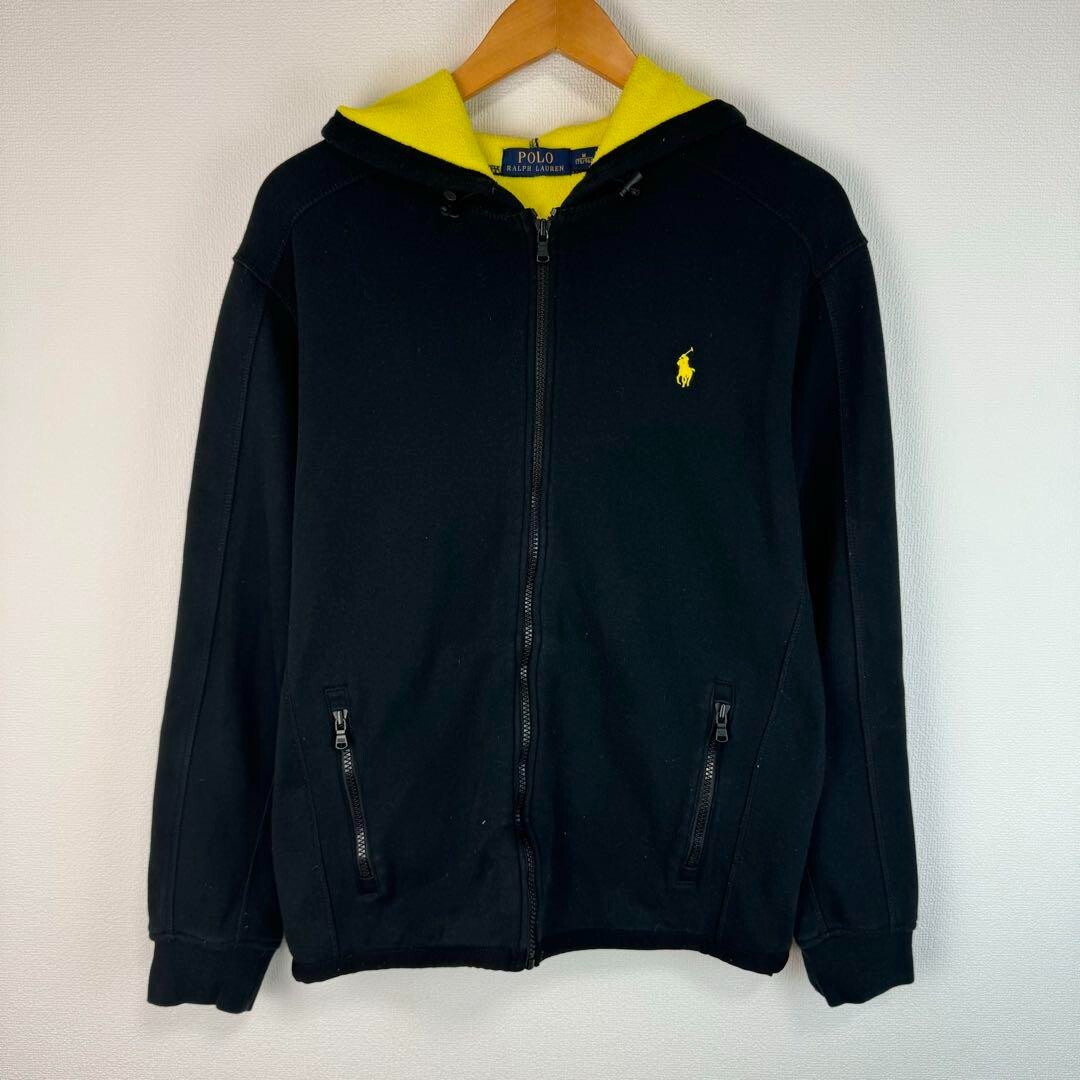 【送料&関税込】Polo Ralph Lauren Logo Embroidery Zipped Hoo POLO RALPH LAUREN Sweatshirts Zip Hoodie Logo embroidery