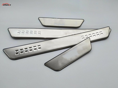 For Hyundai Sonata Parts Auto Accessories Steel Door Sill Protector 2015-2019 - Picture 5 of 6