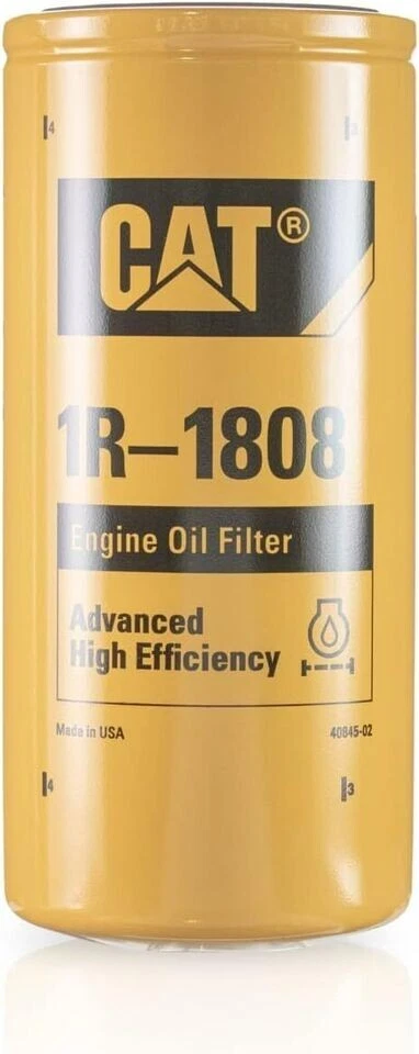Pacote com 6 NOVO FILTRO CAT 1R-1808 COMO/CATERPILLAR FABRICANTE DE EQUIPAMENTO ORIGINAL 1R1808 - Imagem 2 de 4