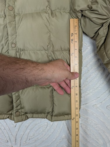 Cabelas Men's M Premier Northern Goose Down Puffer Jacket Quilted Insulated Base - Picture 13 of 17