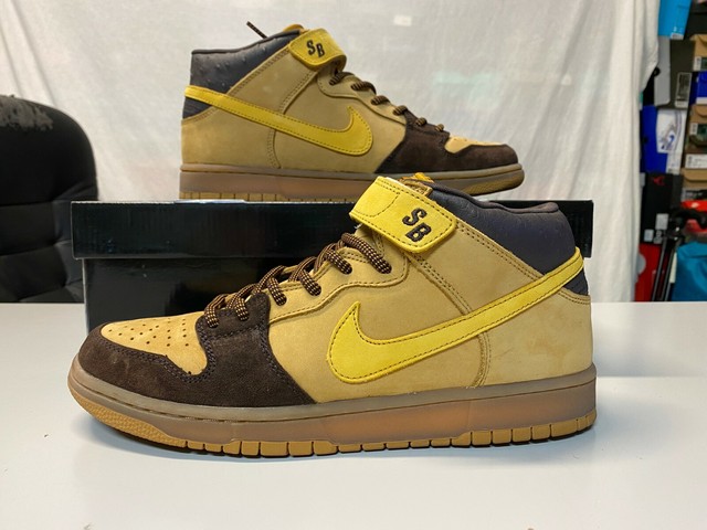 nike sb wheat mid