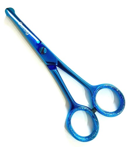 Seconds 4", 5.5" or 7" Dog Animal Grooming Curved Safety Scissors Blunt End - Picture 3 of 14