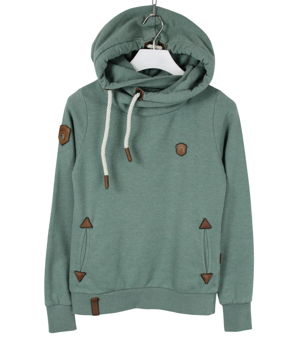 Felpa Con Cappuccio Hunter Donna – Originale Logo, Peso Medio, Tasca, Morbida, Regular Fit, Cotone Blend - Foto 2