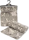KAV Soft Fleece Wrap Blanket 75Wx100L CM Soft Unisex Pram Cot Crib Moses Basket