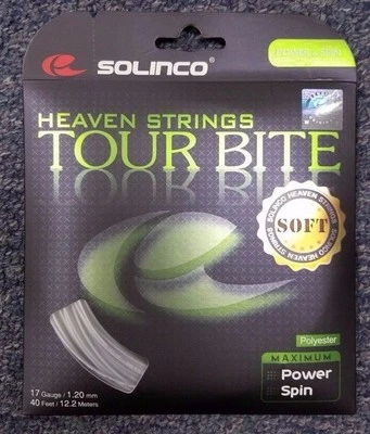 Solinco Tour Bite Soft 17 Gauge 1.20mm Tennis String NEW