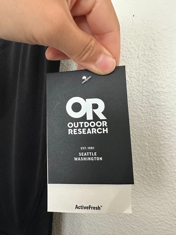 Calzoncillo boxer Outdoor Research Echo negro transpirable ActiveFresh para hombre XL NUEVO Foto 3 de 4