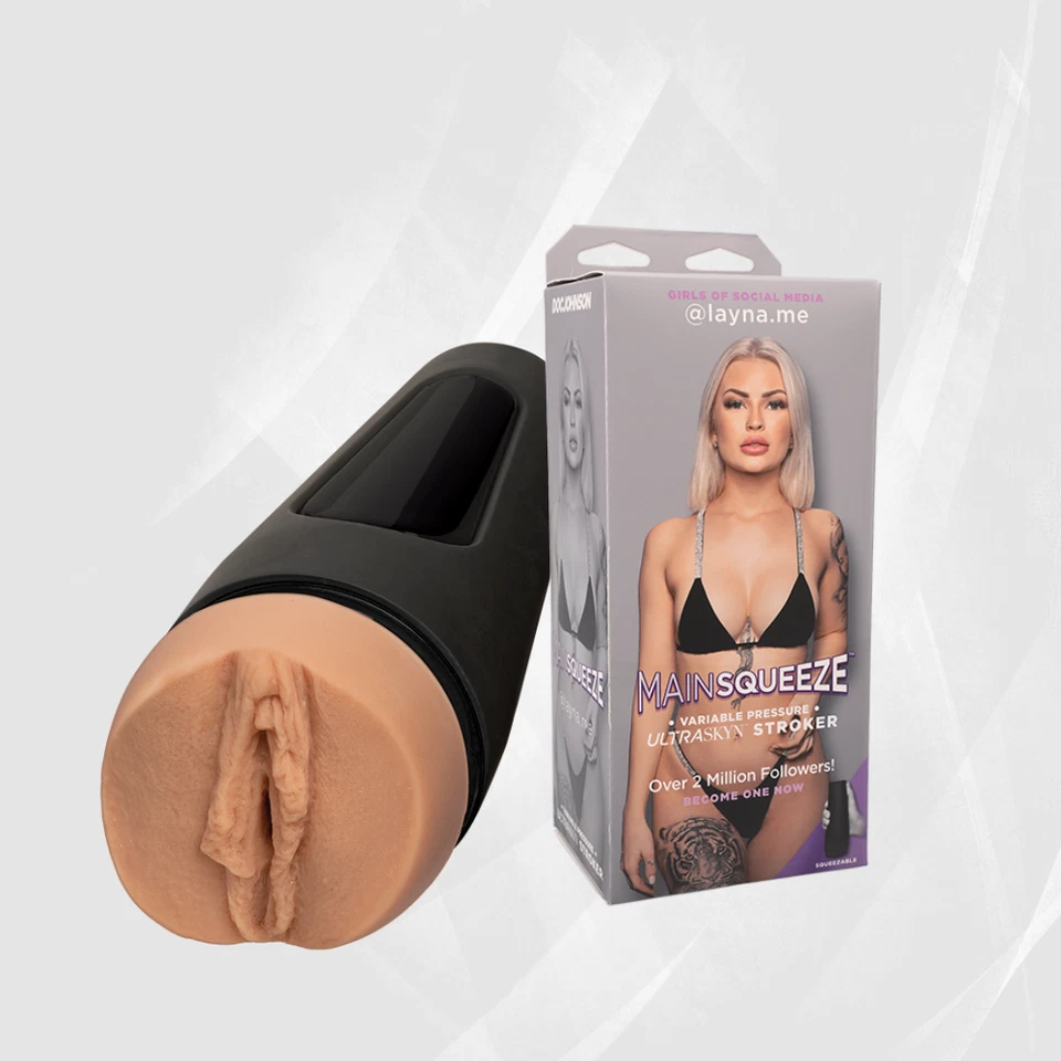 PORN STAR Masturbator🍯Flesh Realistic PUSSY Main Squeeze STROKER Vagina Sex Toy - Image 3 of 4