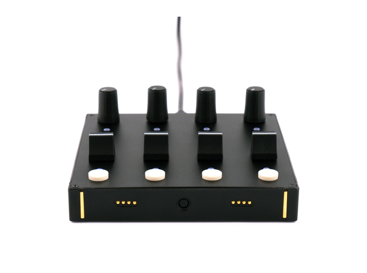 Intech Studio PBF4 4-Button/Pot/Fader MIDI DAW CONTROLLER