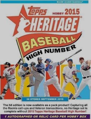 2015 Topps Heritage High Number Baseball #501-725 RC & SP You Pick (a98)