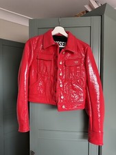 Diesel Red Vinyl Jacket