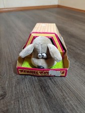5" Vintage 1986 Kennel Kuddlees brown dog ORIGINAL BOX