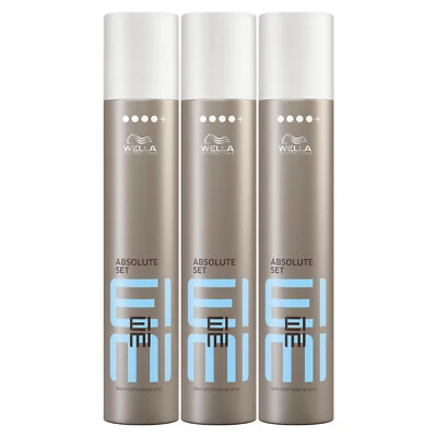 WELLA EIMI ABSOLUTE SET Finish Spray Haarspray Haarlack Fixierspray 3x 300 ml