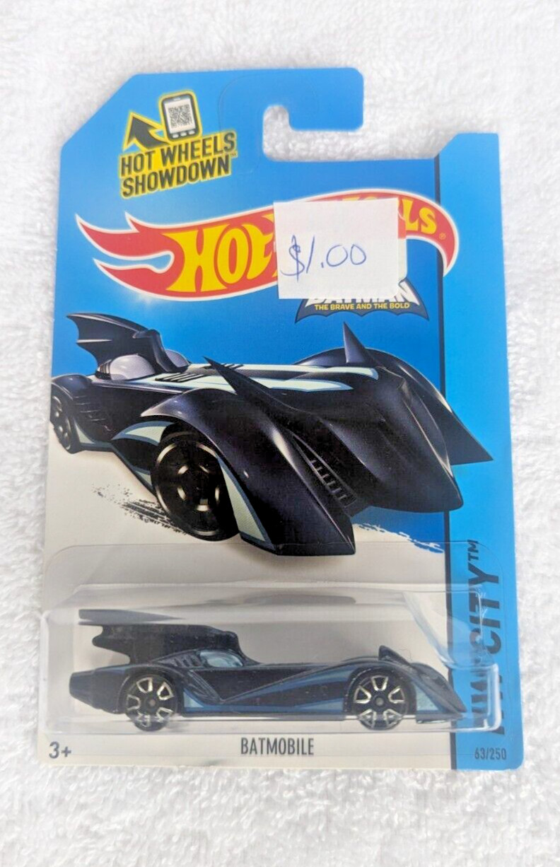 Hot Wheels Batman 63/250 HW City Brave and the Bold Batmobile! New 2015 SALE eNotary