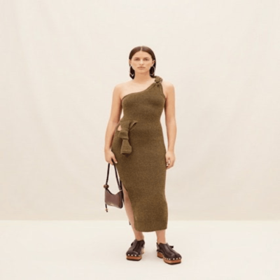 JACQUEMUS La Robe Maille Noeud midi dress | eBay