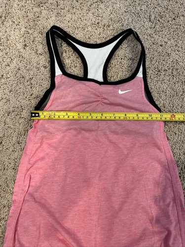 Girls Nike Outfit/Set sz Youth Medium M Dri Fit Tank Top Lined Shorts Summer - Picture 15 of 21
