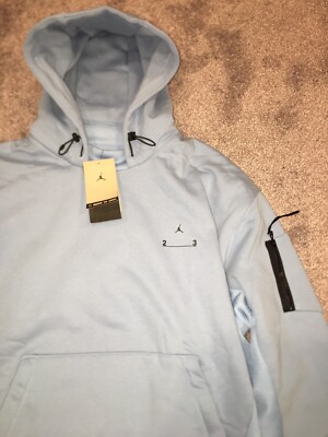 Nike Air Jordan 23 Engineered Fleece Hoodie UNC Blue Mens Nike Air Jordan 23 Engineered Fleece Hoodie UNC Blue Mens