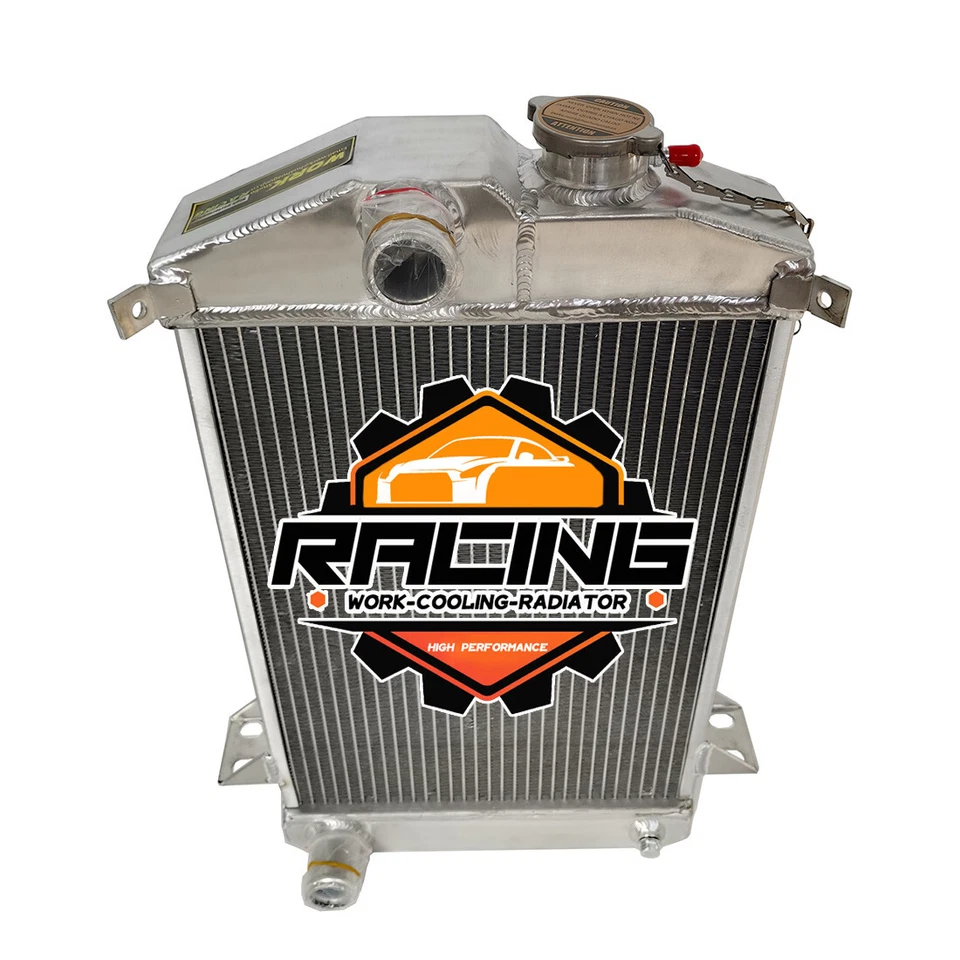 All Aluminum Radiator For 1961-1965 Triumph TR4 2.0L MT 1962 1963 1964 2.0L 2.1L - Image 2 of 4