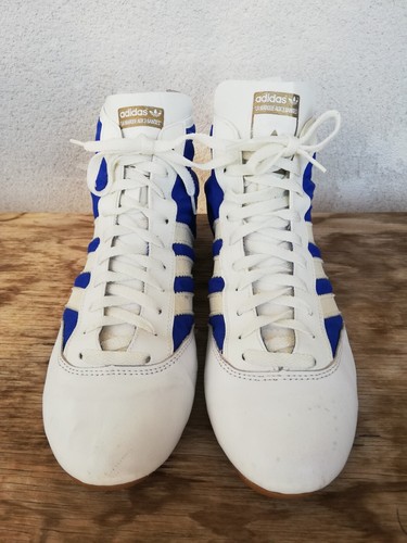 NEW - size 6,5 - Adidas wrestling shoes boxing boots NO combat speed 88s teal - 第 2/10 張圖片