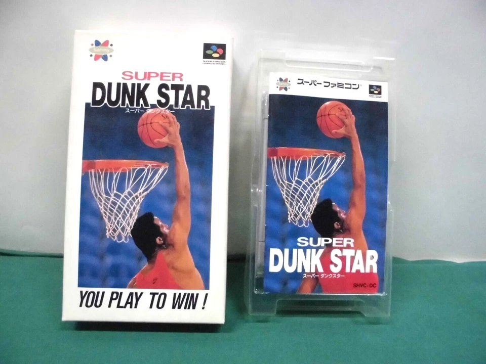 SNES -- Super Dunk Star -- Basketball. NEW! Super famicom. Japan. 13377 - Image 2 of 4