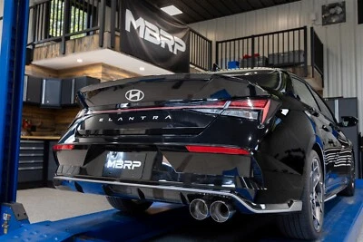 MBRP Armor Lite Axle-Back Exhaust for 2021-2026 Hyundai Elantra N-Line - Image 1 of 4
