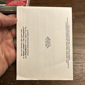 Racket Attack Jalesco - Nintendo NES - Complete - Tested - Authentic