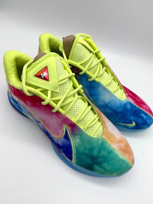 New Monopoly x LeBron XXII Nike Mint Foam Tie Dye Casual Shoes What The Monopoly
