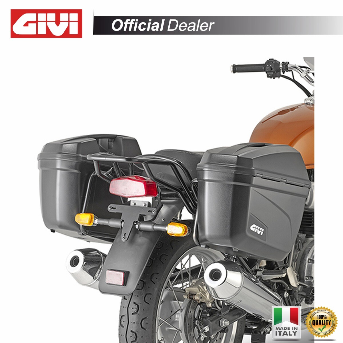 GIVI PL9051 COPPIA TELAI LATERALI MONOKEY ROYAL ENFIELD INTERCEPTOR 650 2019