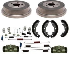 Drums Shoes Hardware Wheel Cylinders Fits 96-07 Front Wheel Drive Town & Country