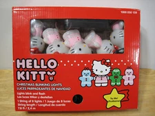 Hello Kitty Christmas Blinking Lights Holiday Decoration San Rio