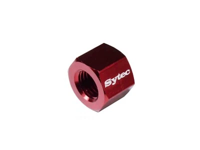 Sytec / Bosch Alliage Rouge Pompe à Carburant Sortie Banjo Cache Écrou BFU015 Dp - Photo 1/3