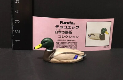 Kaiyodo Furuta Choco Egg Classic Mallard Duck Bird Figure