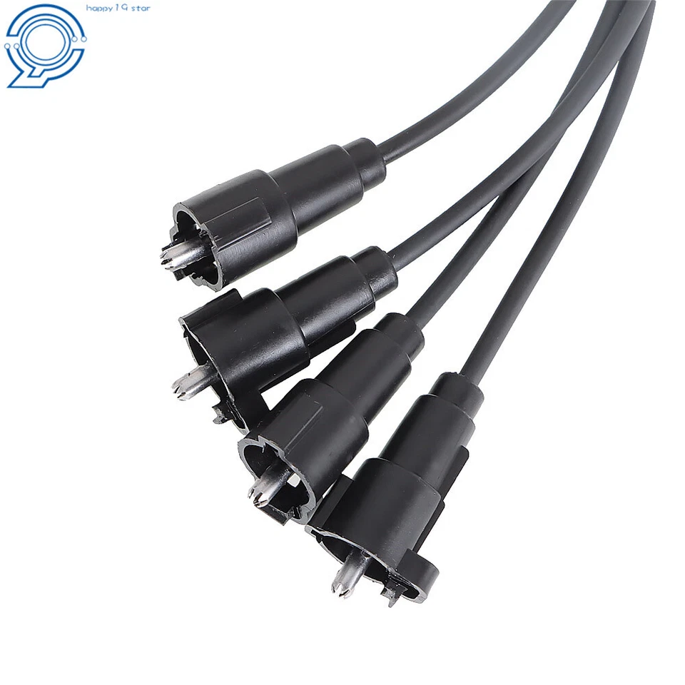 Juego de 4 cables juego de cables de bujía para Toyota Tacoma 4Runner T100 L4 2,4 L 2,7 L Foto 3 de 4