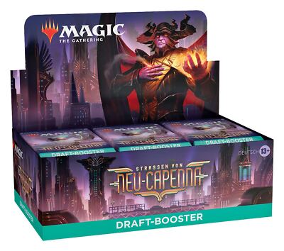 Straßen von Neu-Capenna Draft Booster Display deutsch - Magic the Gathering NEU
