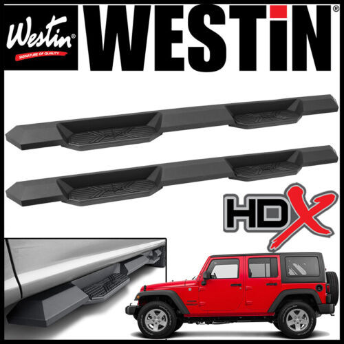 Westin HDX Extreme Nerf Step Bars fit 2007-18 Jeep Wrangler 4-Door  Unlimited JK | eBay