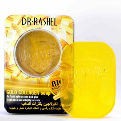 Dr Rashel 24K Gold Bio Kollagen Seife Jugendlich für Weißere Ätherisches Öl