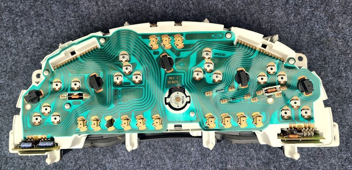 9698 Ford Mustang GT Saleen Instrument Gauge Cluster Genuine OEM V8 SN95 eBay