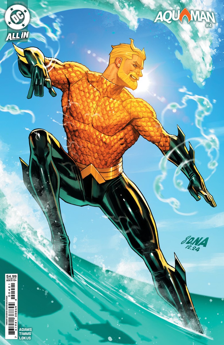 アメコミ・英語　全4巻セット　アクアマン　AQUAMAN AQUAMAN AND THE LOST KINGDOM SPECIAL #1 (ONE SHOT)＜Bカバー