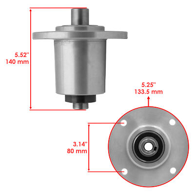 Spindle for Bobcat Bunton Ryan BZT2250 BZT3310 ZT200 ZT220D ZT219