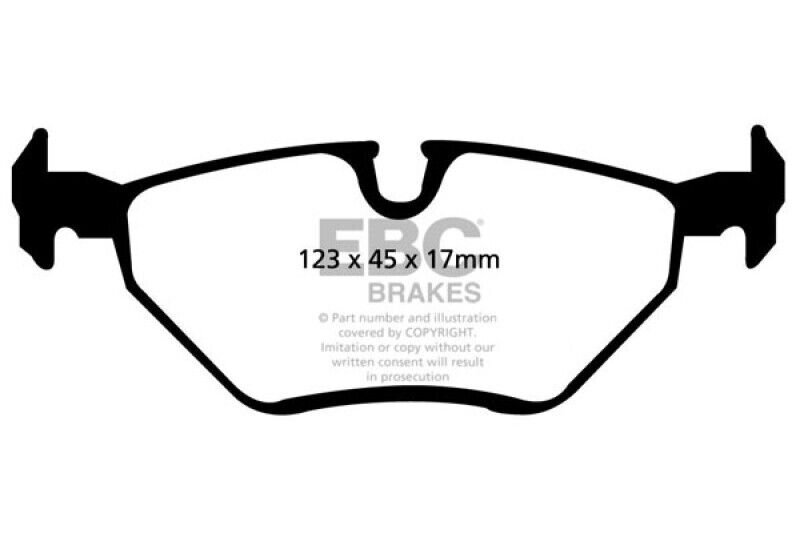 Disc Brake Pad Set-Roadster EBC Brake UD763 for sale online | eBay