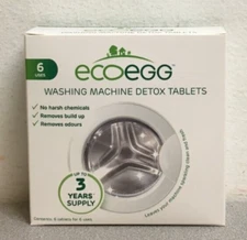 Ecoegg EEDT6 Washing Machine Detox Tablets ---Box of 6 Tablets