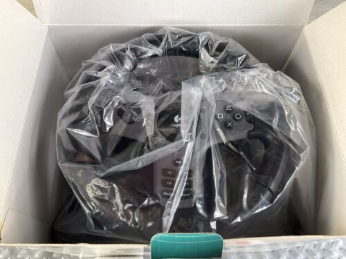 Logitech PS3 Driving Force Wireless Steering Wheel New Open Box W/ Papers Dongle - Picture 3 of 8