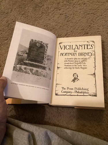 Vintage 1929 VIGILANTES by Hoffman Birney SIGNED#15/250copies + Dust Jacket - Picture 15 of 18
