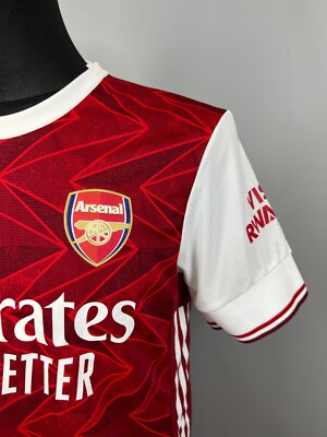 ARSENAL 2020 2021 SMITH ROWE HOME SHIRT PLAYER ISSUE FOOTBALL